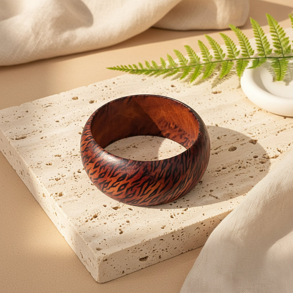 2.67" Diameter: Wild Nature Noir Bangle - 6 variants - Hello Baabs