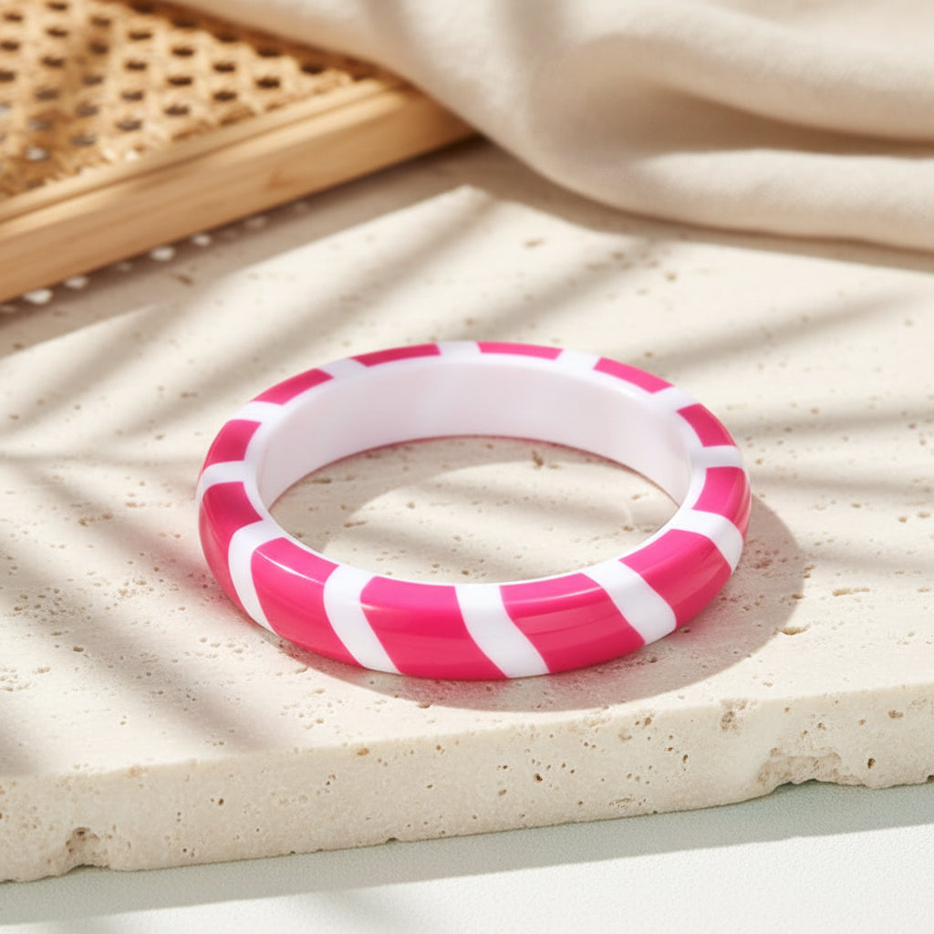 2.68" Diameter: Color Current Bangle - 6 colors - Hello Baabs