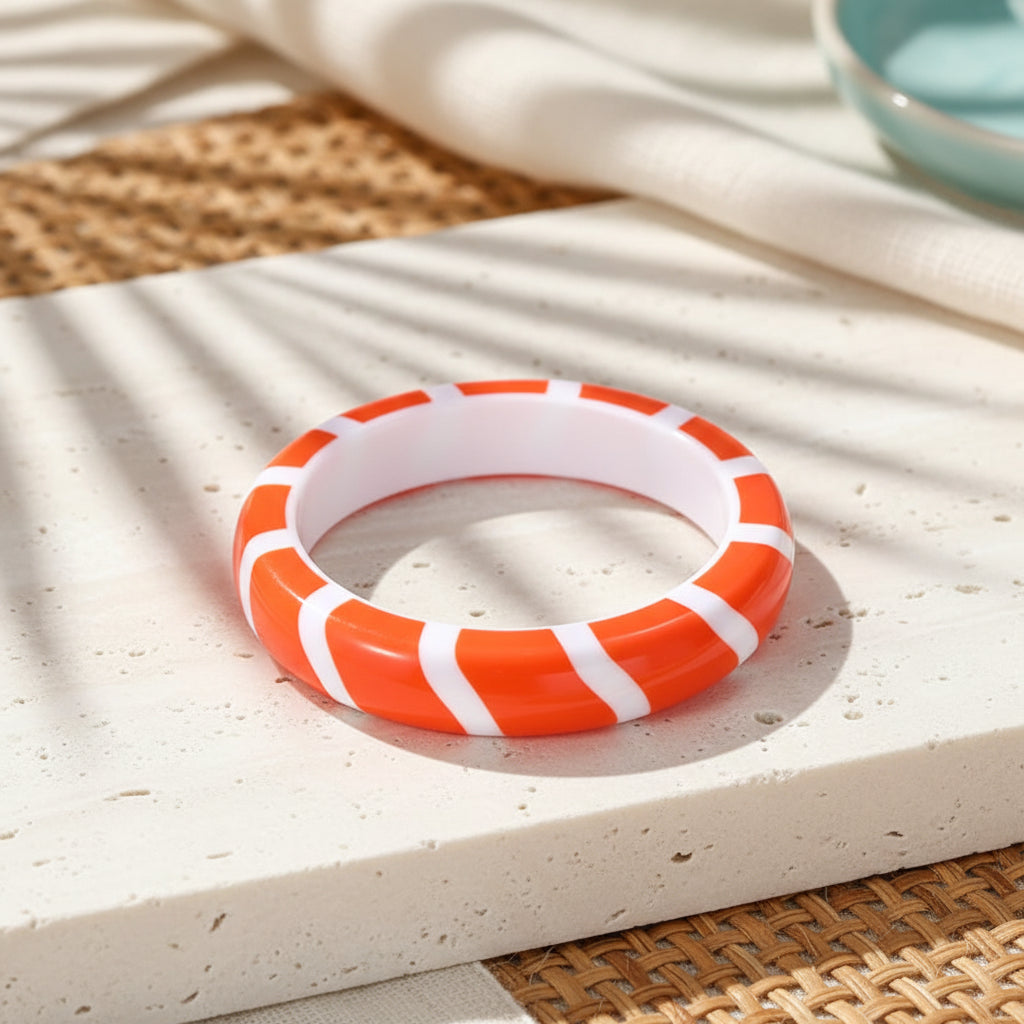 2.68" Diameter: Color Current Bangle - 6 colors - Hello Baabs