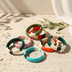 2.68" Diameter: Vibe Line Bangle - 7 colors - Hello Baabs