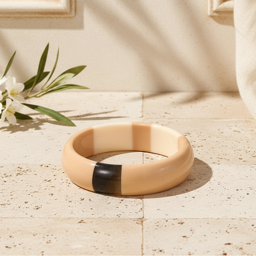 2.68" Diameter: Vibe Line Bangle - 7 colors - Hello Baabs