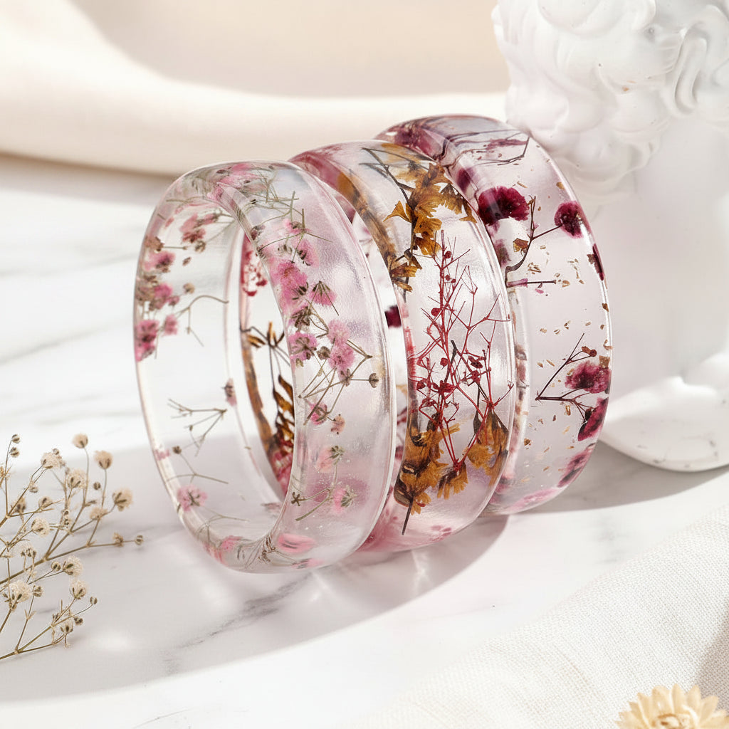 2.70" Diameter: Bloom Bash Bangle 2.0 - 8 colors - Hello Baabs