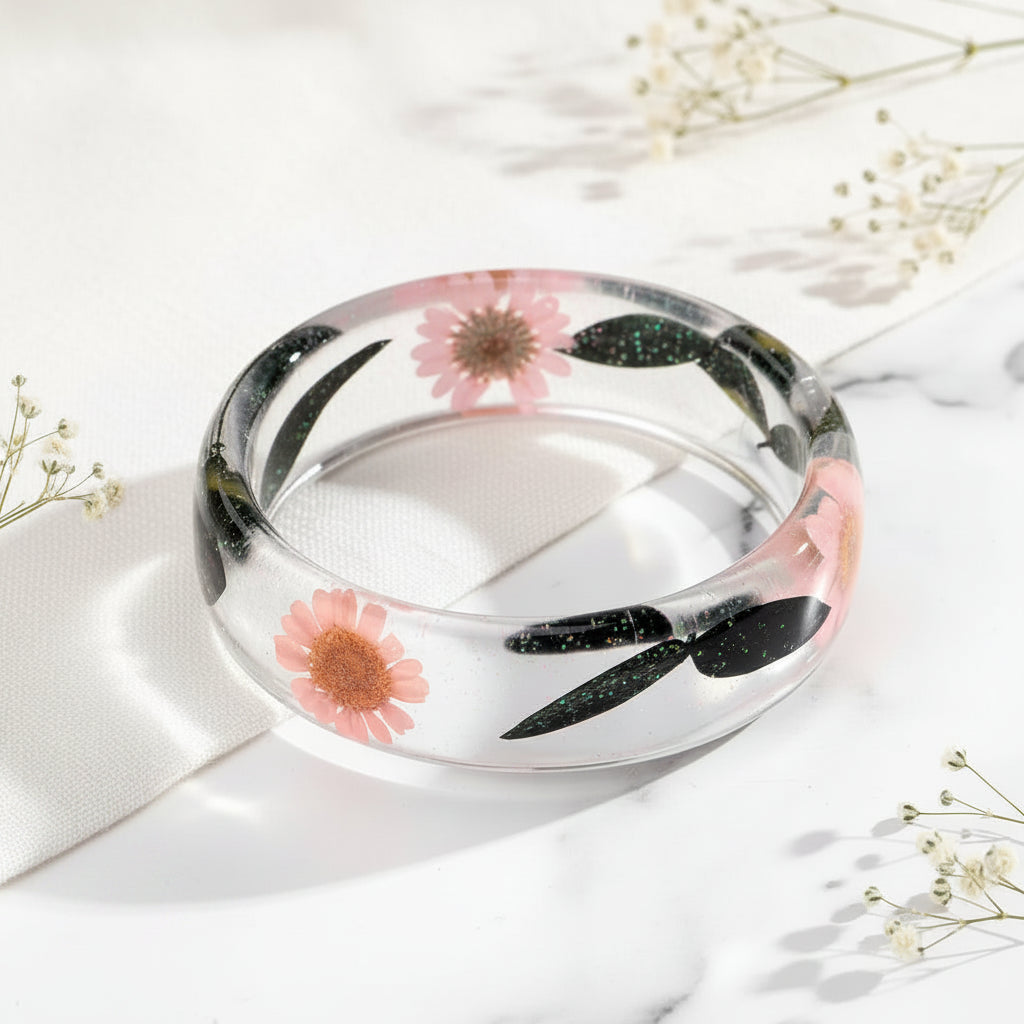 2.70" Diameter: Bloom Bash Bangle 2.0 - 8 colors - Hello Baabs