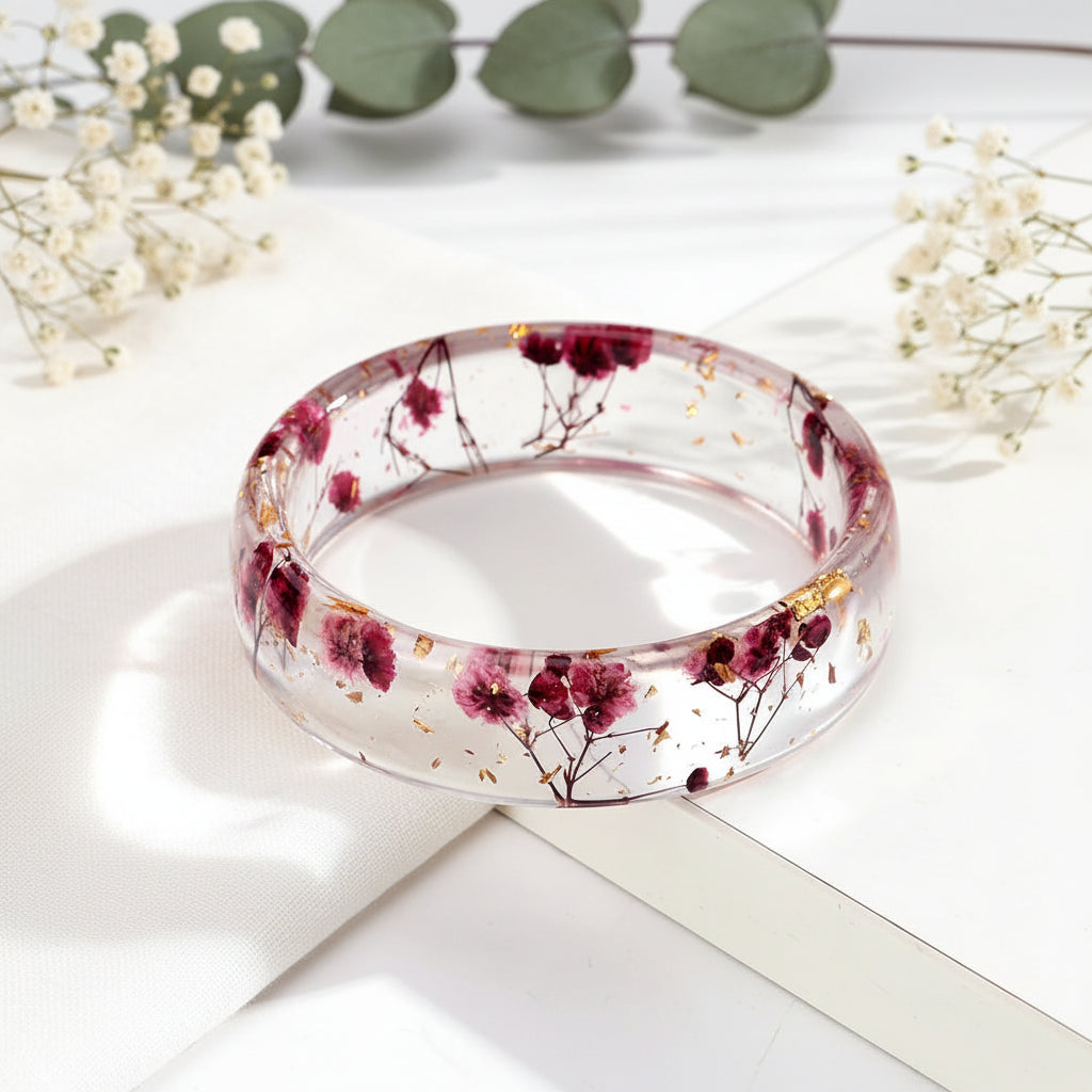 2.70" Diameter: Bloom Bash Bangle 2.0 - 8 colors - Hello Baabs