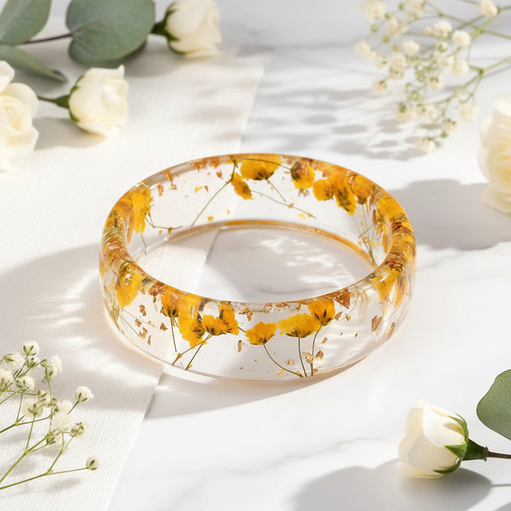 2.70" Diameter: Bloom Bash Bangle 2.0 - 8 colors - Hello Baabs