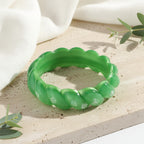 2.70" Diameter: Cosmic Candy Twist Bangle - 5 colors - Hello Baabs