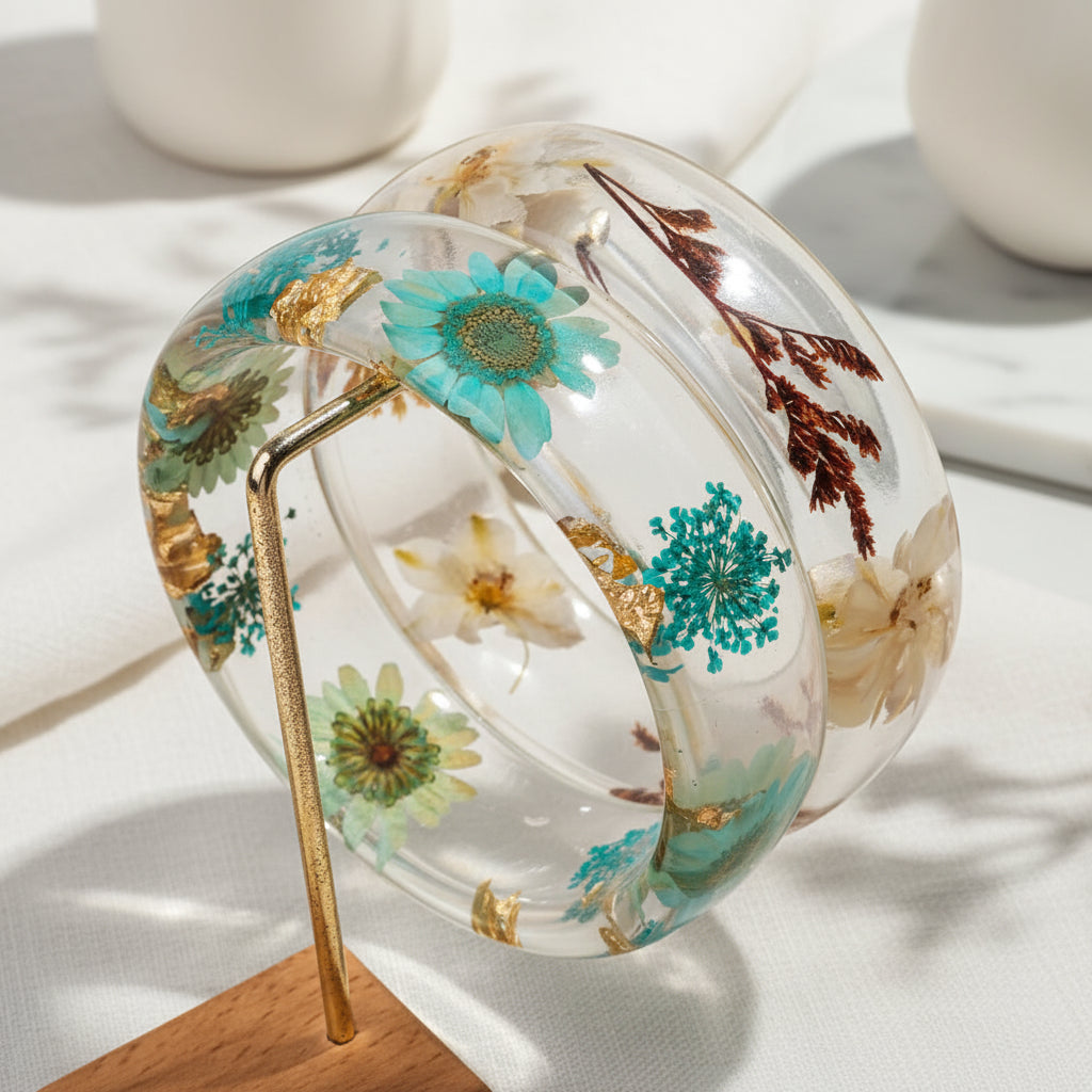 2.75" Diameter: Bloom Bash Bangle - 4 colors - Hello Baabs