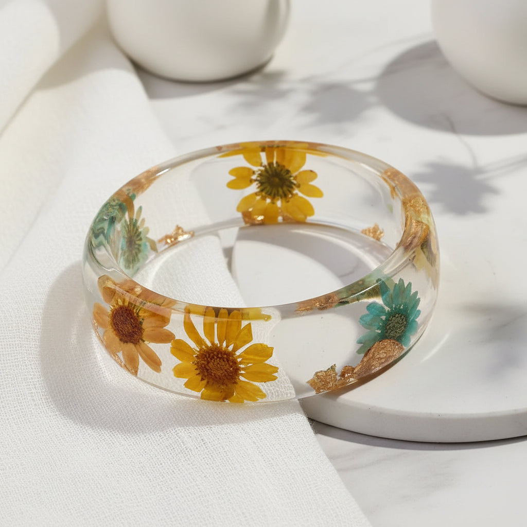 2.75" Diameter: Bloom Bash Bangle - 4 colors - Hello Baabs