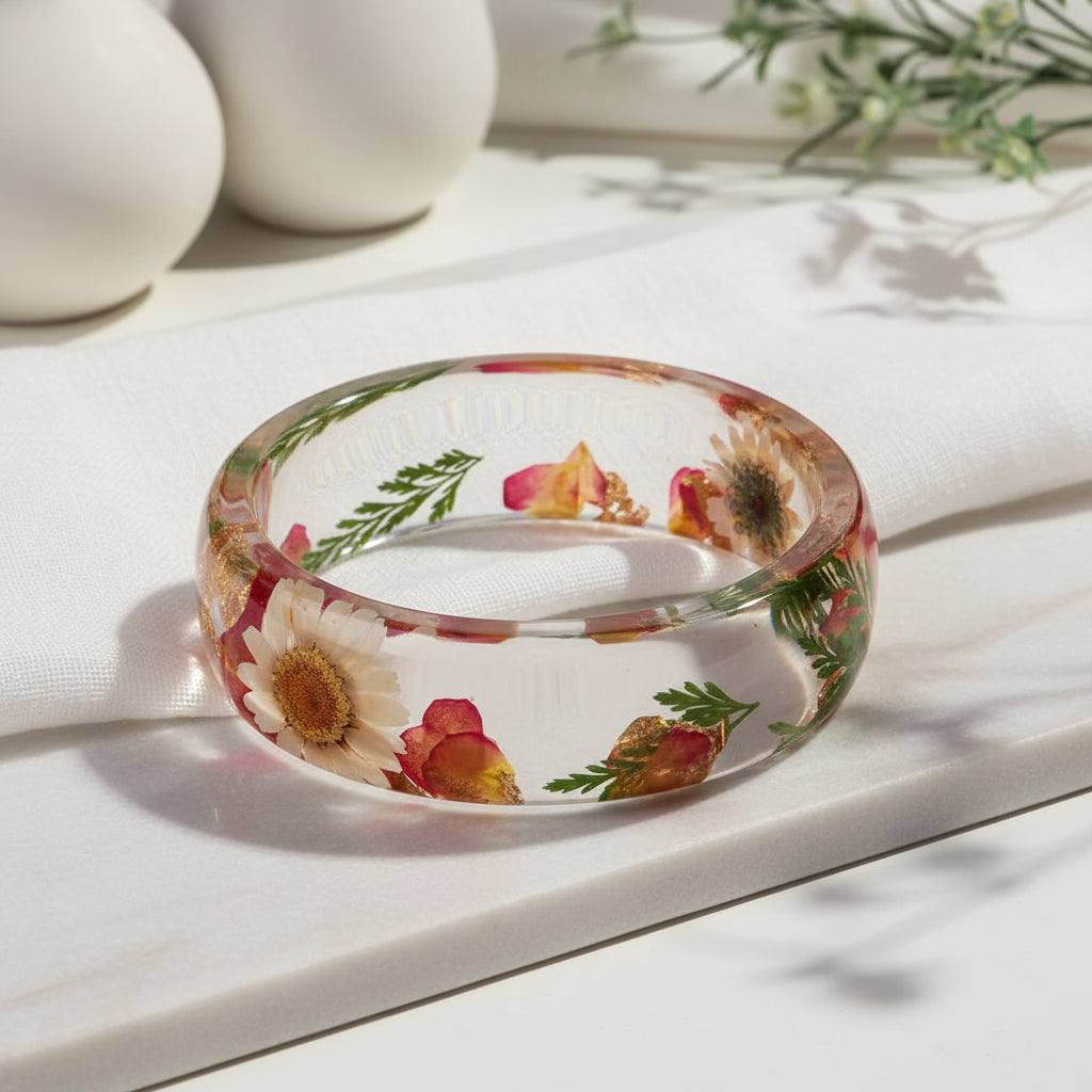 2.75" Diameter: Bloom Bash Bangle - 4 colors - Hello Baabs
