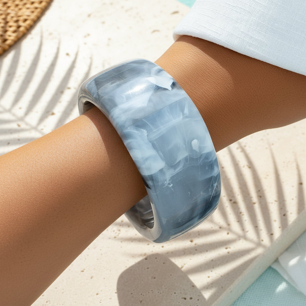 2.75" Diameter: Electric Daydream Bangle - 11 colors - Hello Baabs