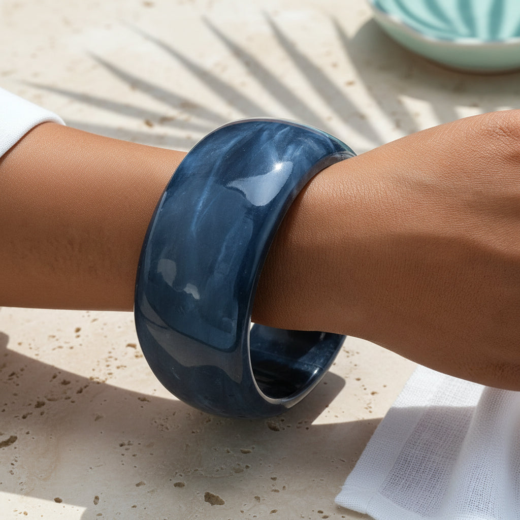 2.75" Diameter: Electric Daydream Bangle - 11 colors - Hello Baabs