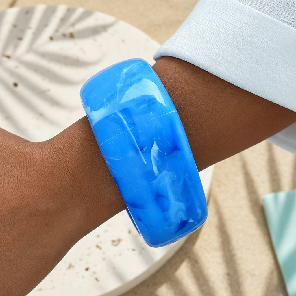 2.75" Diameter: Electric Daydream Bangle - 11 colors - Hello Baabs