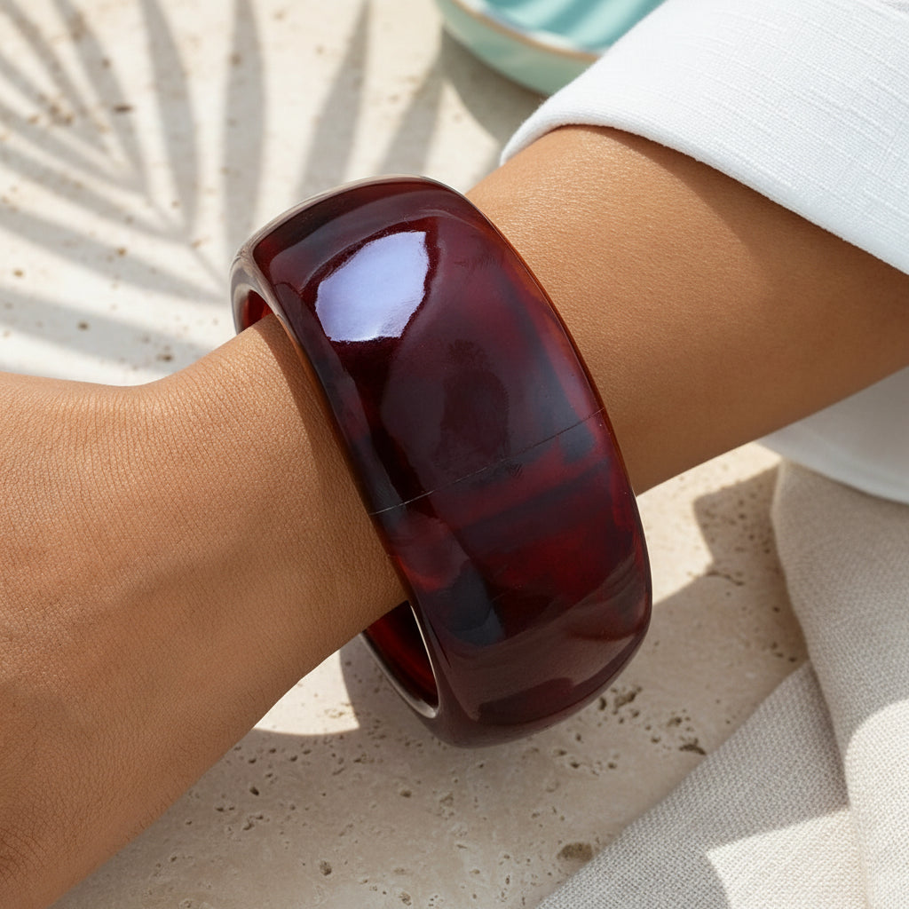 2.75" Diameter: Electric Daydream Bangle - 11 colors - Hello Baabs