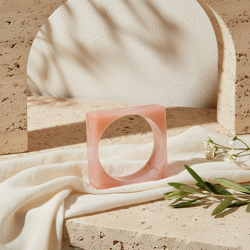 2.95" Diameter: Square Theory Bangle - 11 colors - Hello Baabs