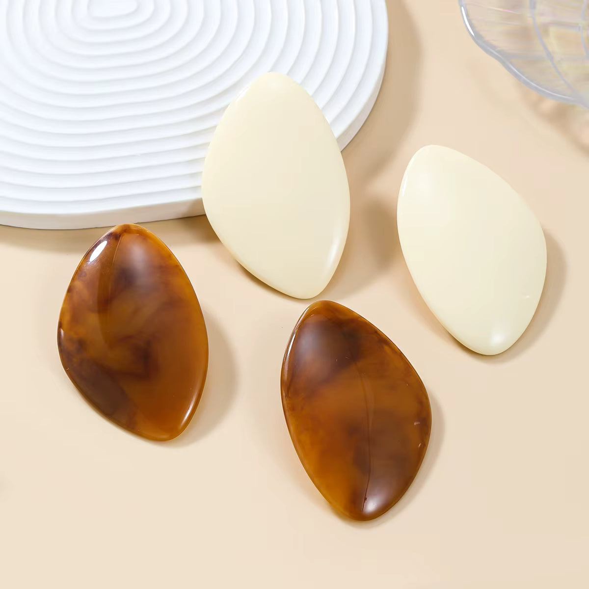 Abstract Aura Studs - 2 colors - Hello Baabs LLC 