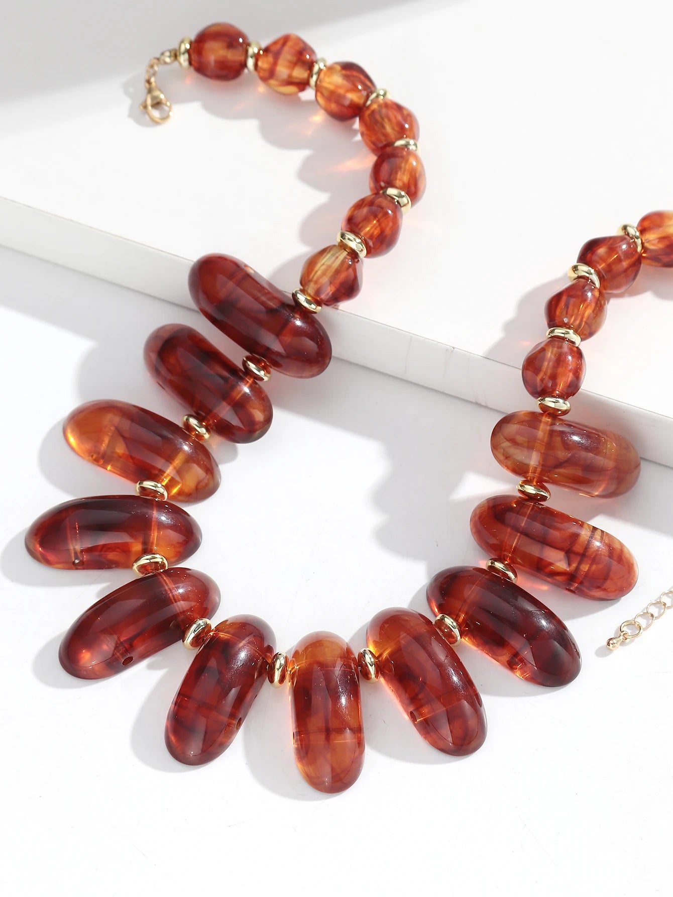Amber Drift Necklace - Hello Baabs LLC 