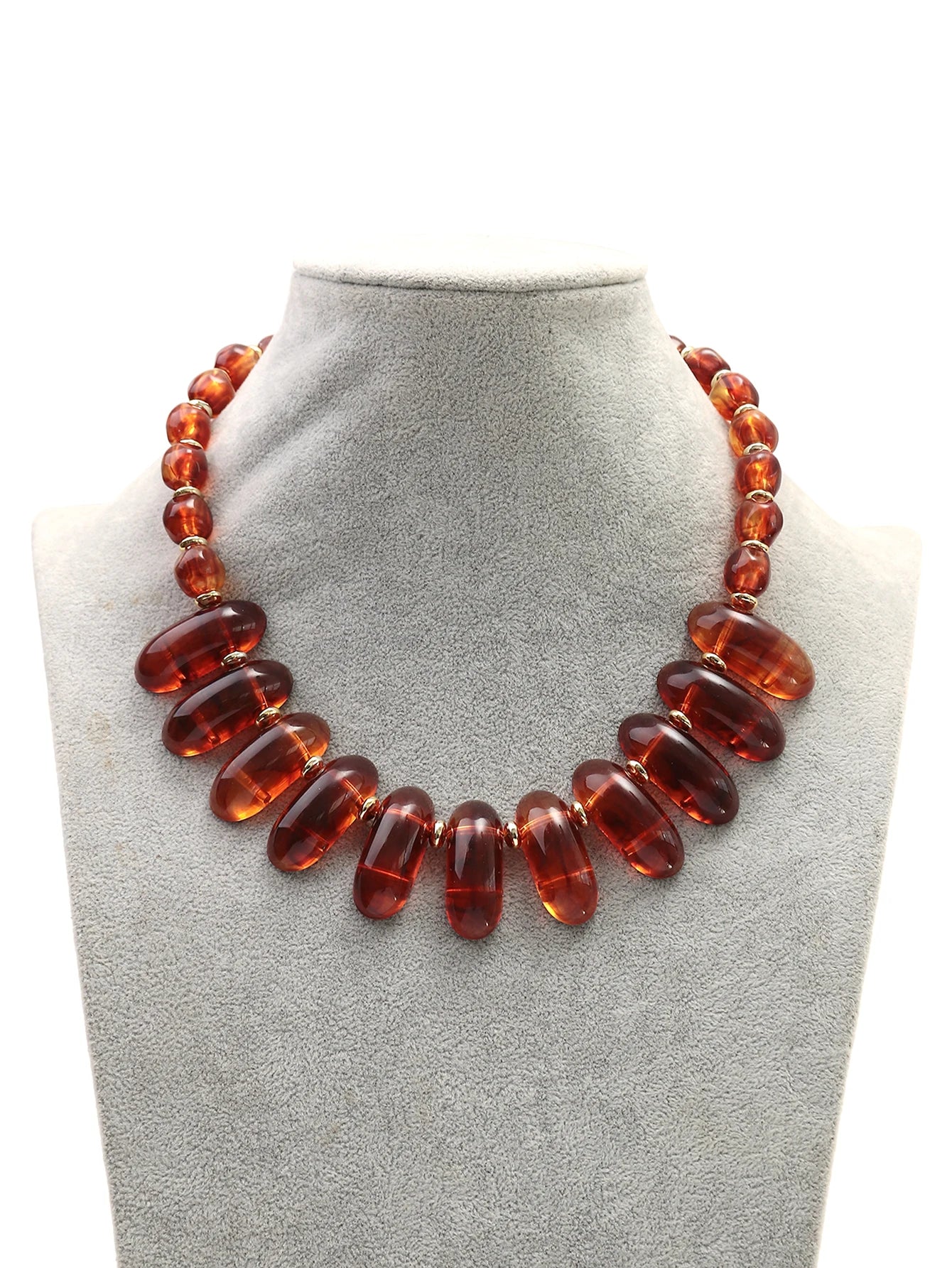 Amber Drift Necklace - Hello Baabs LLC 