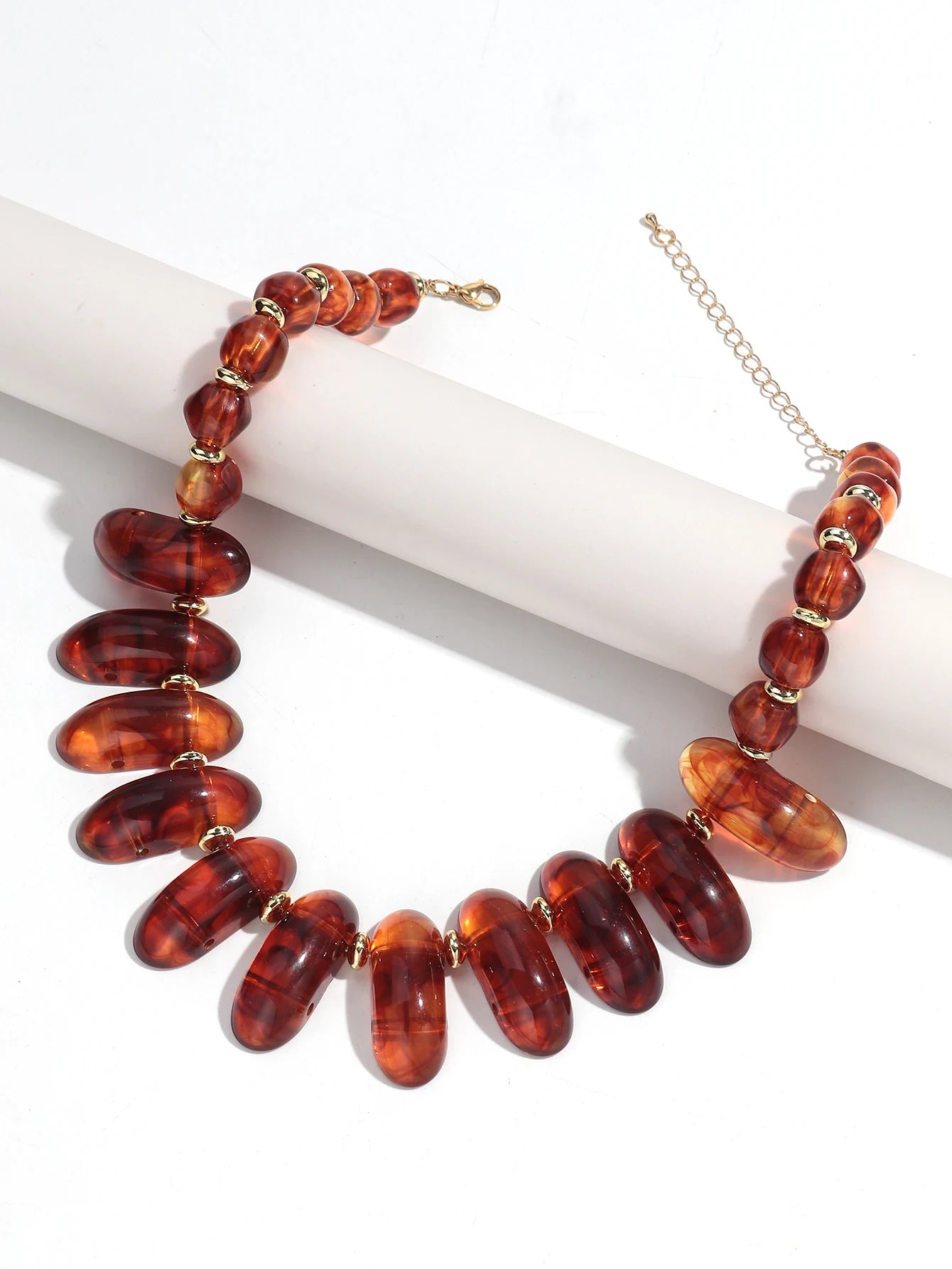 Amber Drift Necklace - Hello Baabs LLC 