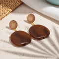 Amber Gleam Earrings - Hello Baabs