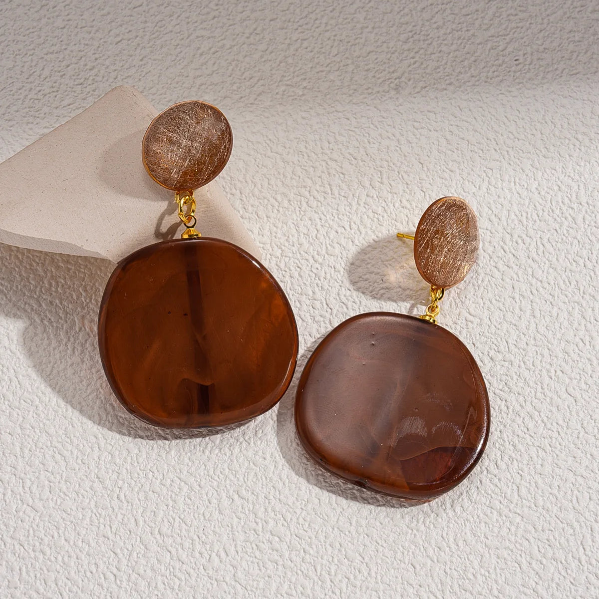 Amber Gleam Earrings - Hello Baabs LLC 