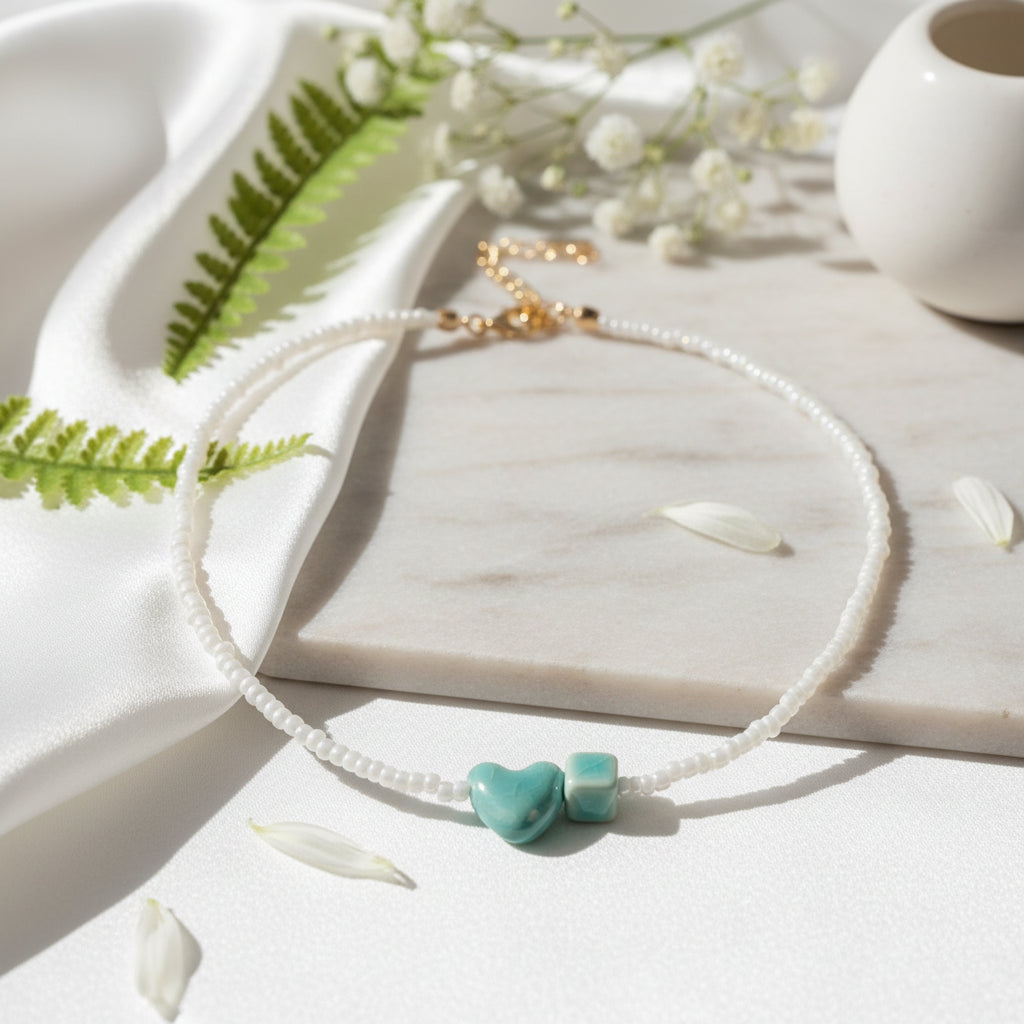 Amour Geometry Necklace - 10 colors - Hello Baabs