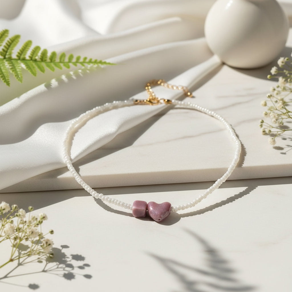 Amour Geometry Necklace - 10 colors - Hello Baabs