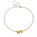 Amour Geometry Necklace - 10 colors - Hello Baabs LLC 