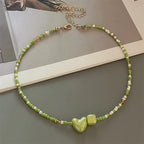 Amour Geometry Necklace - 10 colors - Hello Baabs LLC 