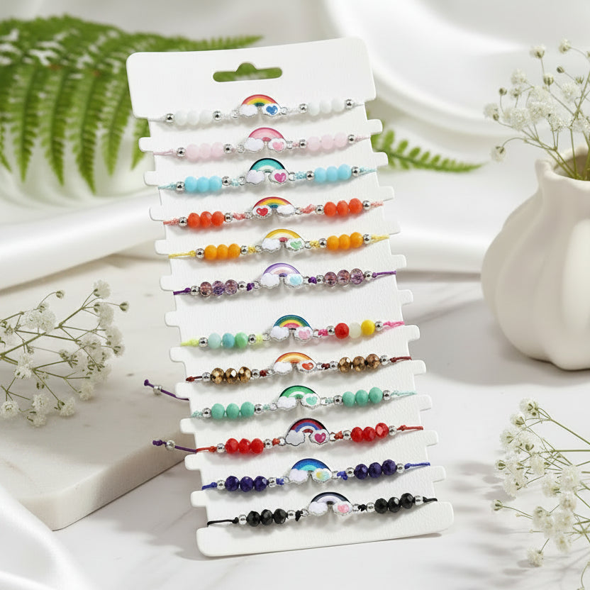 Animal Besties Charm 12pc Bracelet Set - 15 variants - Hello Baabs