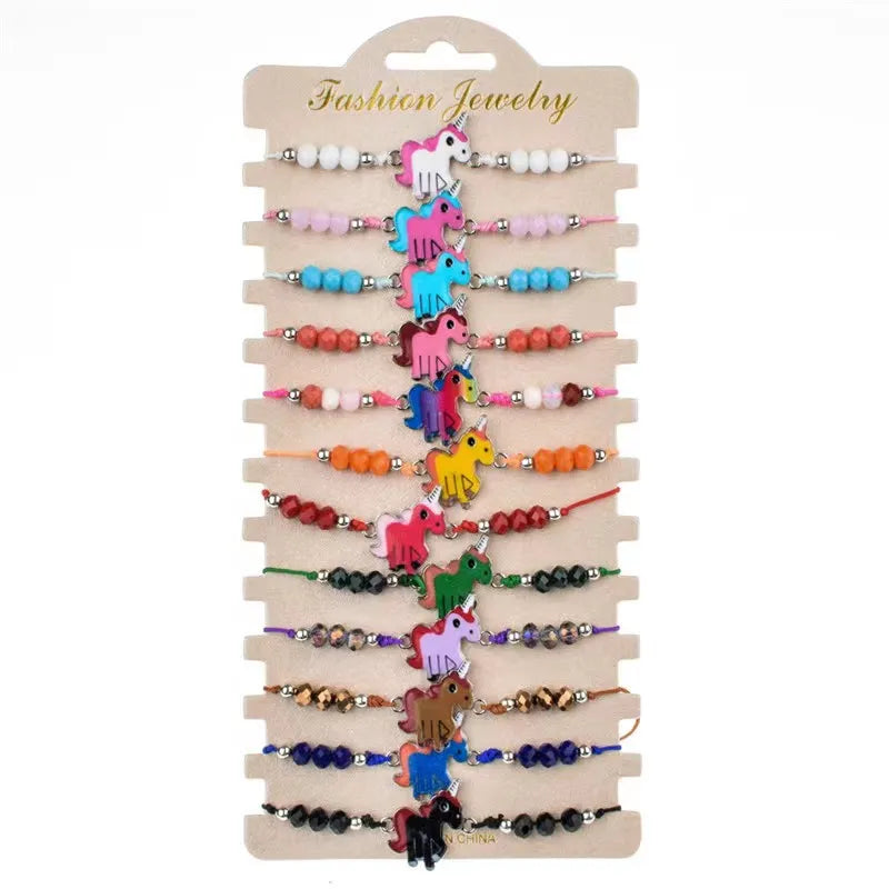 Animal Besties Charm 12pc Bracelet Set - 15 variants - Hello Baabs LLC 