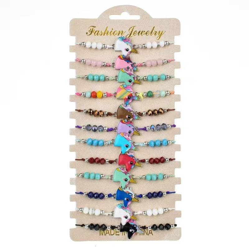 Animal Besties Charm 12pc Bracelet Set - 15 variants - Hello Baabs LLC 