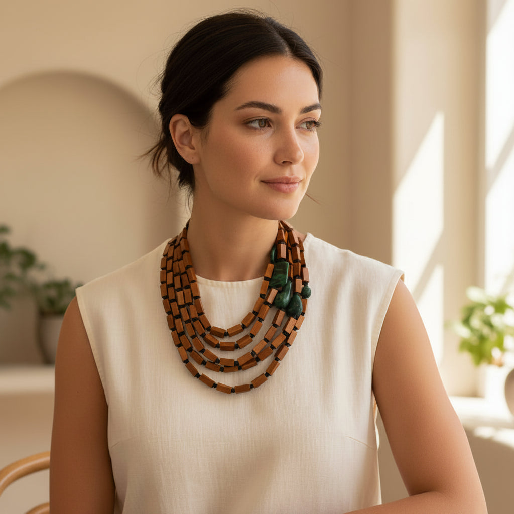 Aria 2.0 Statement Necklace - Hello Baabs