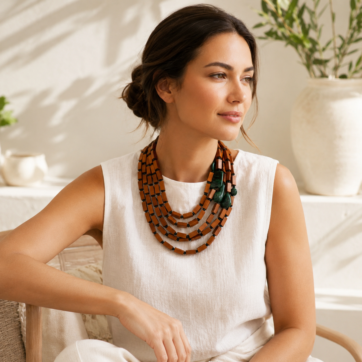 Aria 2.0 Statement Necklace - Hello Baabs