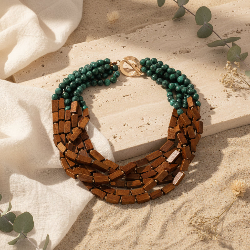 Aria Statement Necklace - Hello Baabs