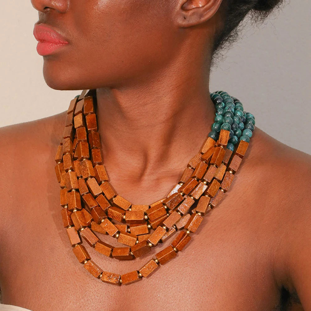 Aria Statement Necklace - hello baabs 