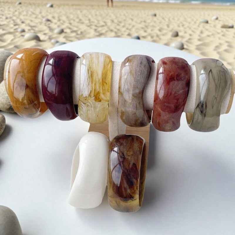 AuraMix Bangles (2.56" diameter) - 8 colors - Hello Baabs LLC 