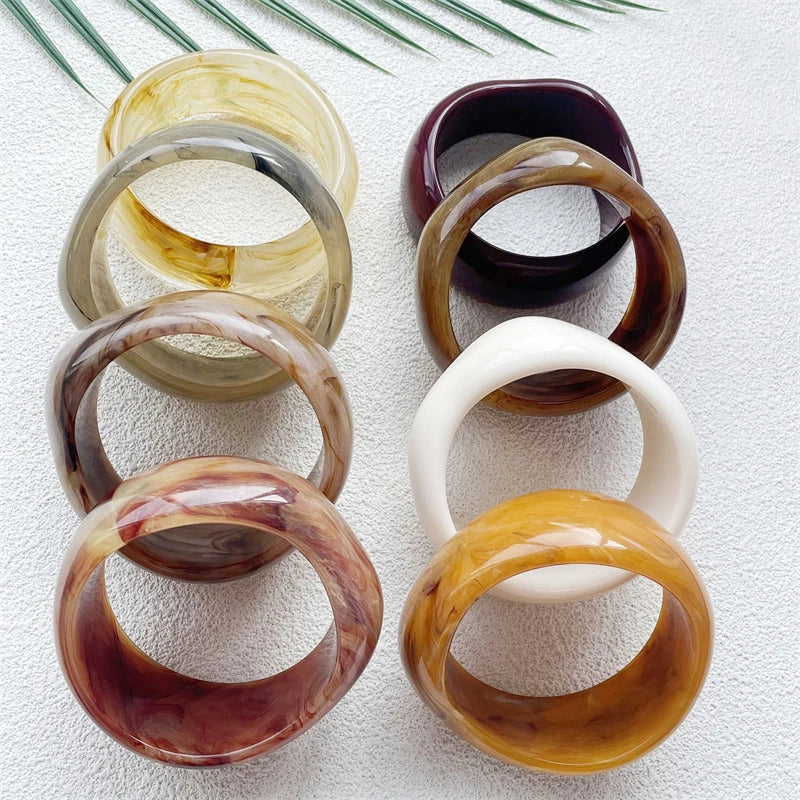 AuraMix Bangles (2.56" diameter) - 8 colors - Hello Baabs LLC 