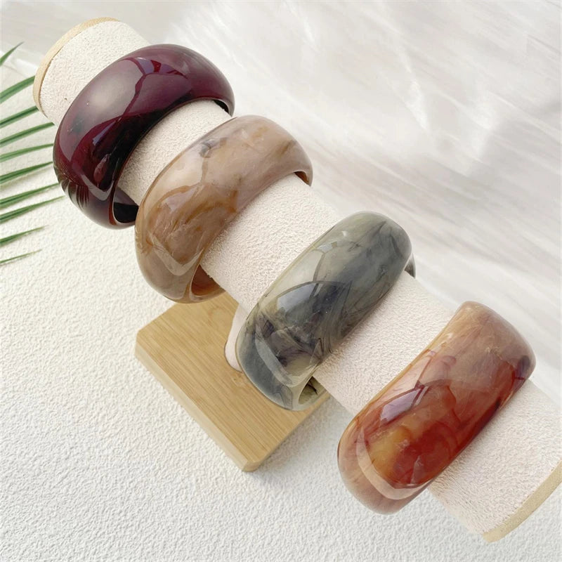 AuraMix Bangles (2.56" diameter) - 8 colors - Hello Baabs LLC 