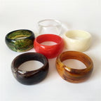 Aurora Drift Bangles (2.63" diameter) - 13 colors - Hello Baabs LLC 
