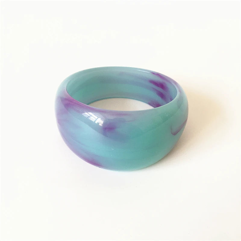 Aurora Drift Bangles (2.63" diameter) - 13 colors - Hello Baabs LLC 