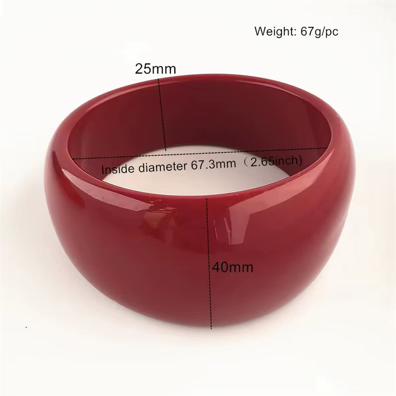 Aurora Drift Bangles (2.63" diameter) - 13 colors - Hello Baabs LLC 
