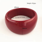 Aurora Drift Bangles (2.63" diameter) - 13 colors - Hello Baabs LLC 