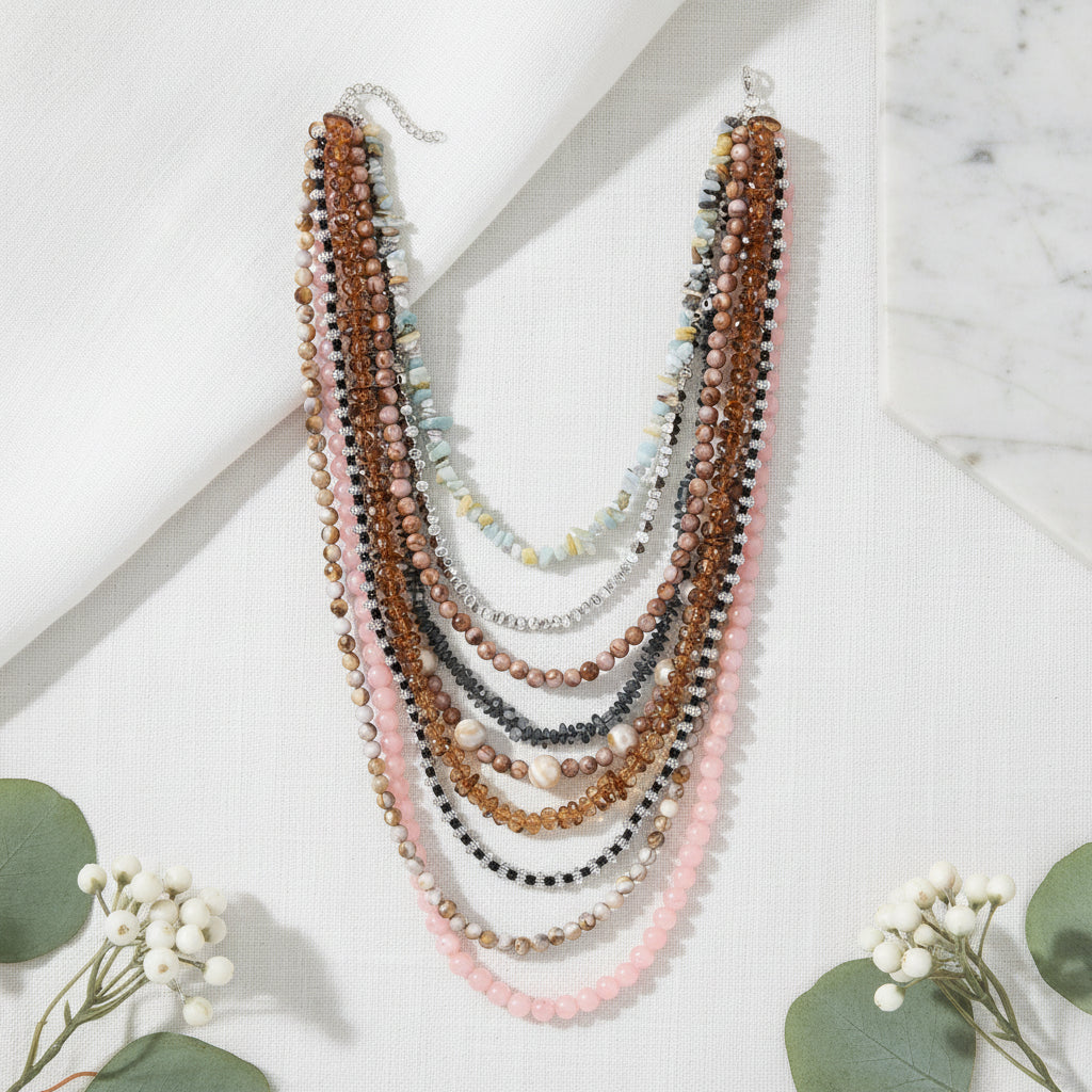 Baroque Bloom Necklace - Hello Baabs