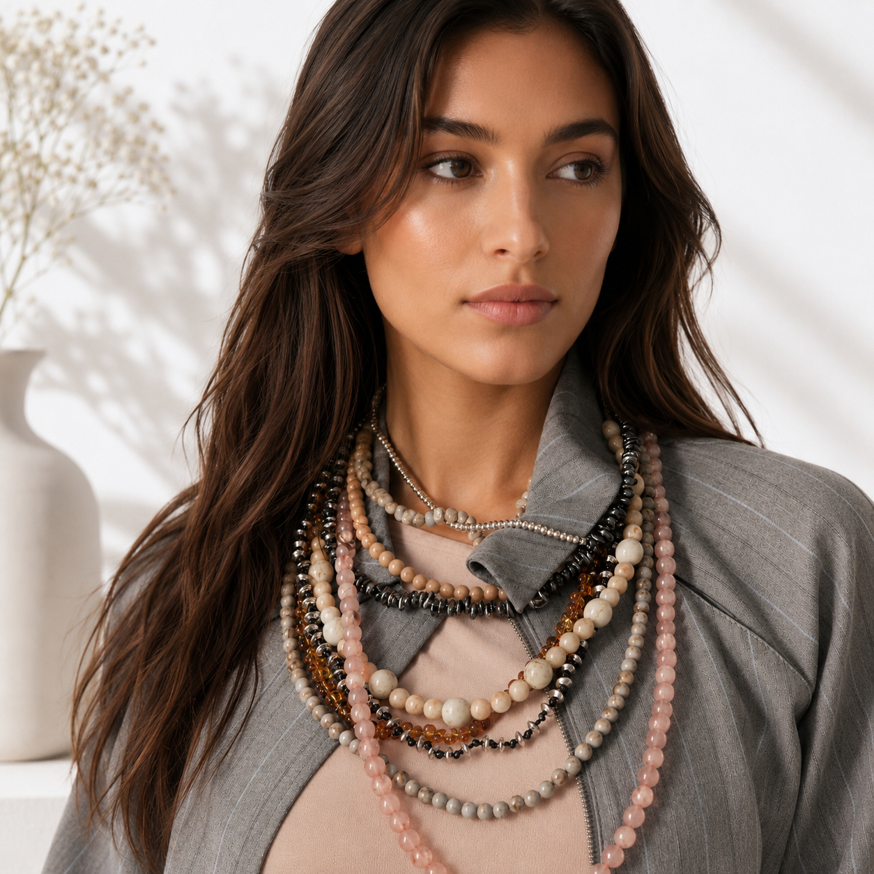 Baroque Bloom Necklace - Hello Baabs