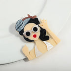 Beach Bliss Babe Brooch - 6 colors - Hello Baabs