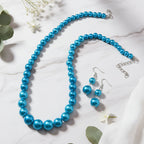 Beaded Glory Necklace & Earrings Set - 5 colors - Hello Baabs