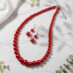 Beaded Glory Necklace & Earrings Set - 5 colors - Hello Baabs