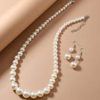 Beaded Glory Set (necklace and earrings set) - 6 colors - hello baabs 