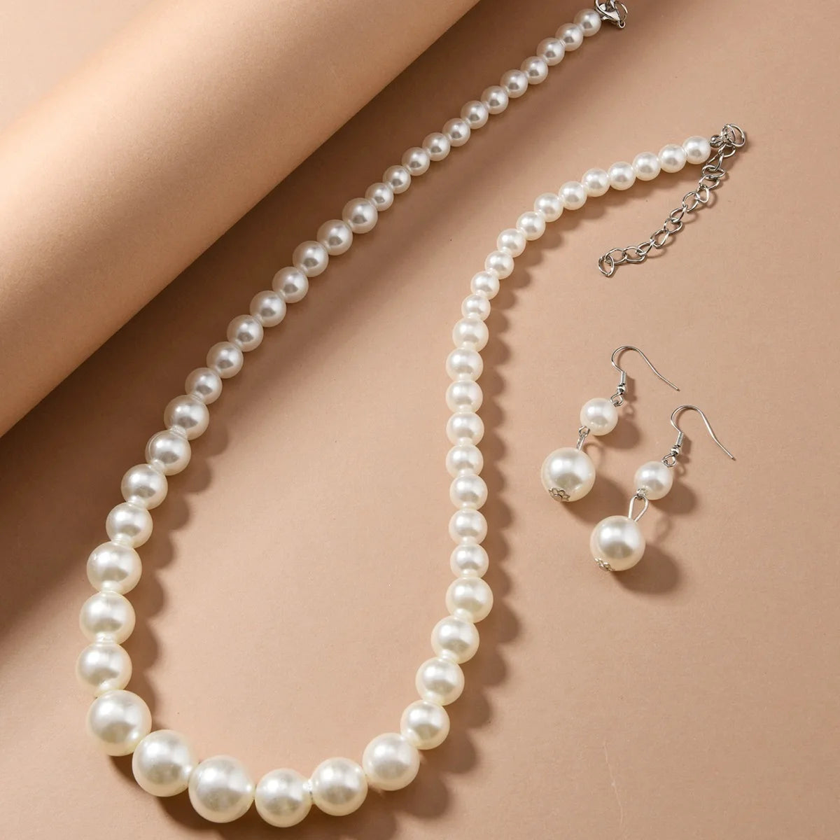 Beaded Glory Set (necklace and earrings set) - 6 colors - hello baabs 
