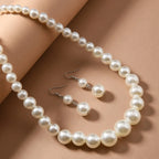 Beaded Glory Set (necklace and earrings set) - 6 colors - hello baabs 